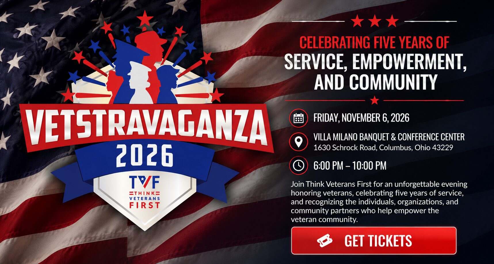 Vetravaganza 2026 event banner